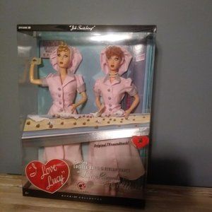I Love Lucy collectible dolls  Lucy & Ethel Job Switching